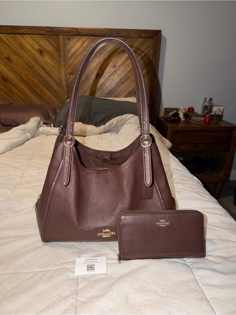 Coach Erin shoulder bag and wallet